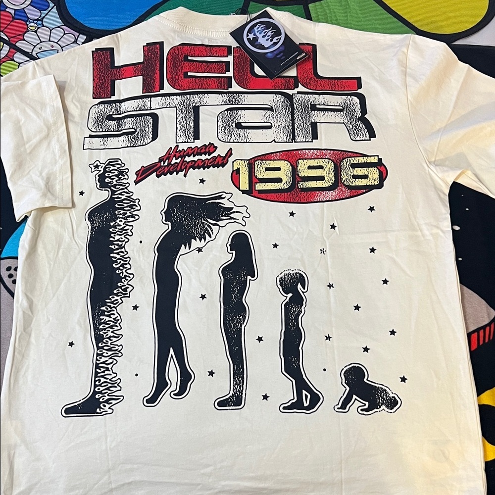 Hellstar 1996 Human Development Tee NWT - image 9